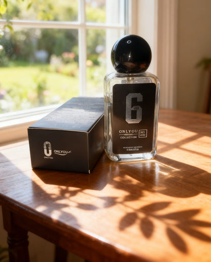 Onlyou Collection No. 8162 – 6 a.m. Black Edition | Men's Long Lasting EDP 30ml